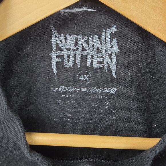 Rucking Fotten Return of Living Dead Battalion Shirt Mens 4XL Horror Zombie - Picture 4 of 7